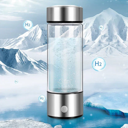 Premium Hydrogen Water Wellness Bottle